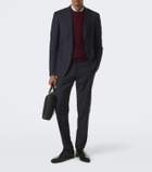 Santoni Leather Oxford shoes