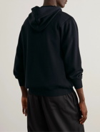 John Smedley - Merino Wool Hoodie - Black