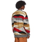 Undercover Grey and Multicolor Landscape Cardigan