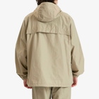 Snow Peak Men's Light Mountain Cloth Zip Up Parka Jacket in Beige