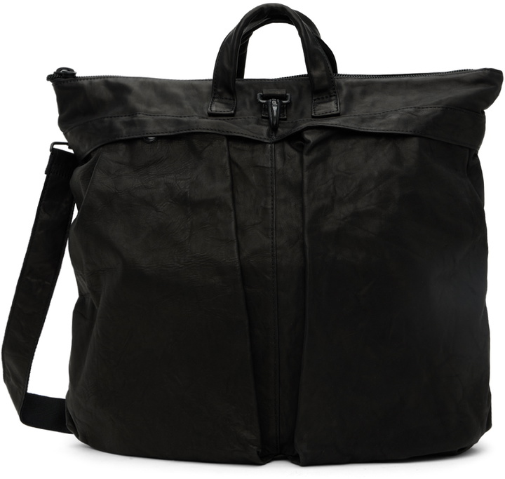 Photo: Yohji Yamamoto Black Paneled Tote