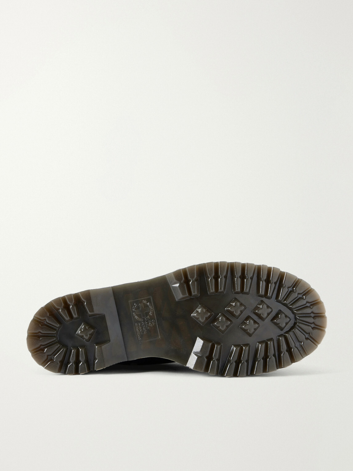 Rick Owens - Dr Martens Leather Lace-Up Boots - Black