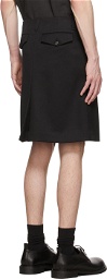 Raf Simons Black Recycled Polyester Skirt