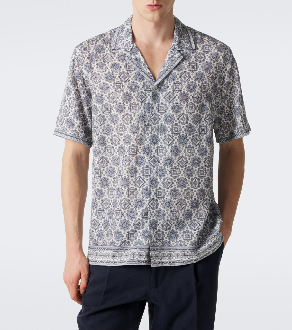 Orlebar Brown Maitan printed shirt