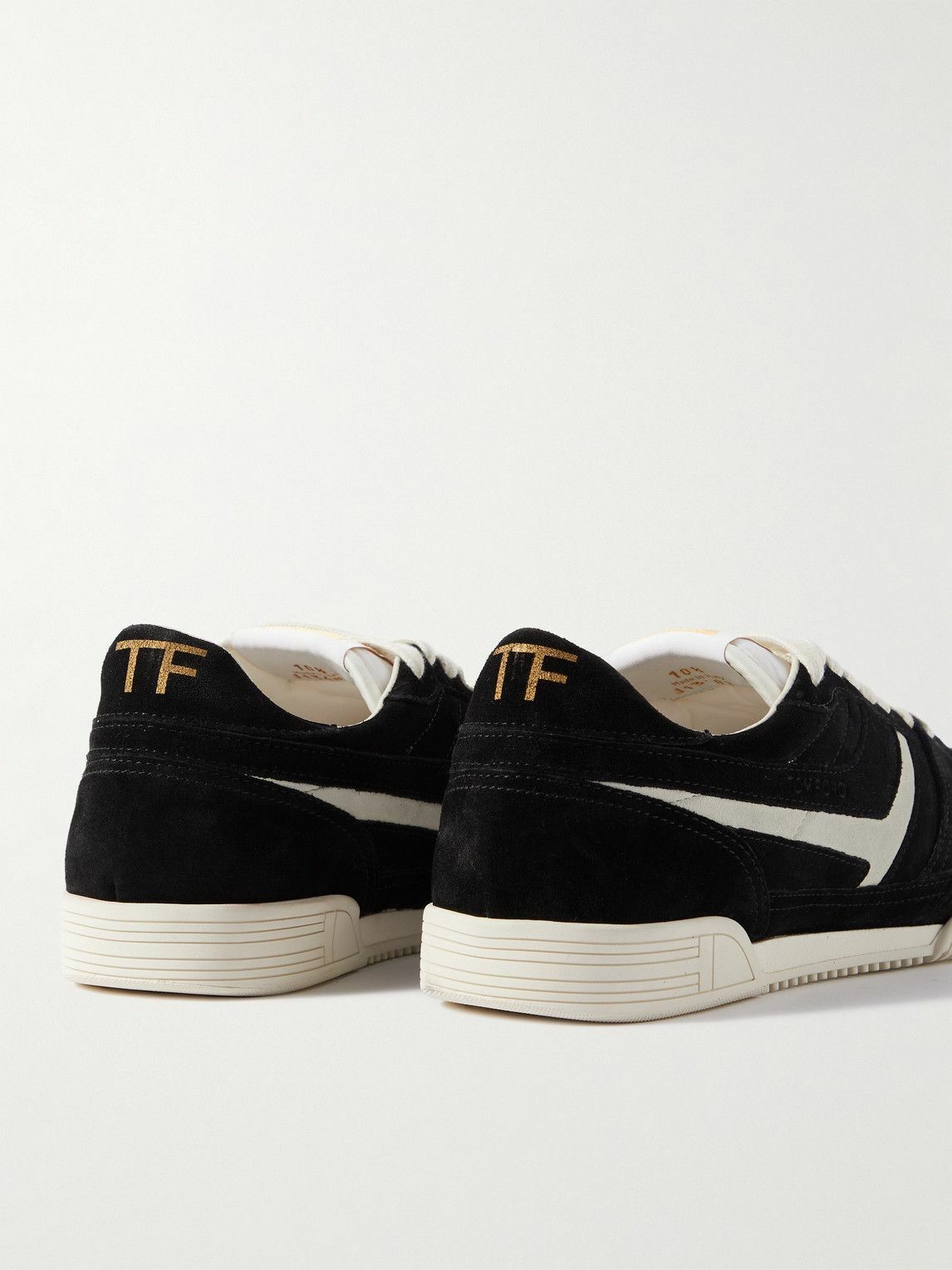 TOM FORD - Jackson Suede Sneakers - Black TOM FORD