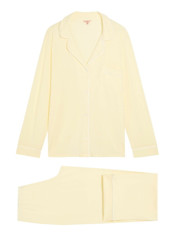 Photo: Eberjey Gisele Jersey Pyjama set Yellow