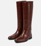 Etro Leather high-knee boots