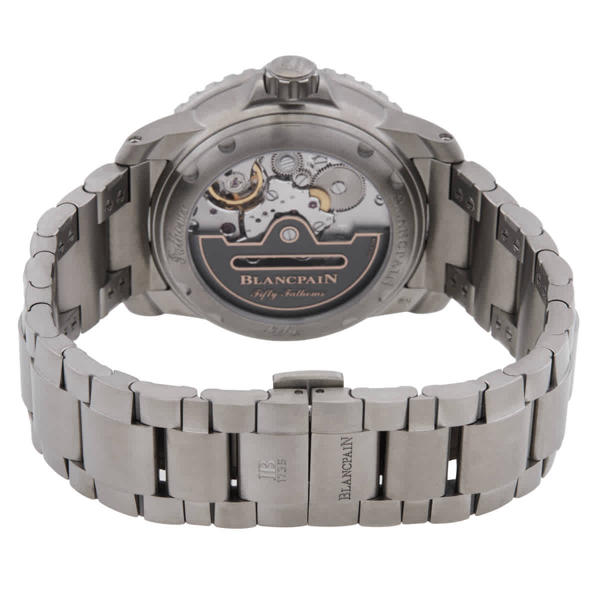 Blancpain Fifty Fathoms Automatic Blue Dial Mens Watch 5010 12B40 98S