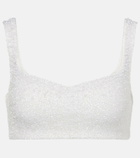 Clio Peppiatt Venus embellished bra top
