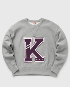 Kenzo College Exagerated Sweat Grey - Mens - Sweatshirts