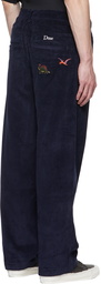 Dime Navy Dino Trousers