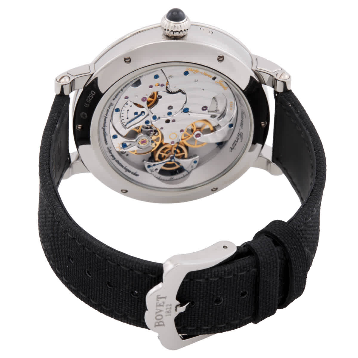 Bovet The Recital 27 Hand Wind Blue Dial Mens Watch R270014