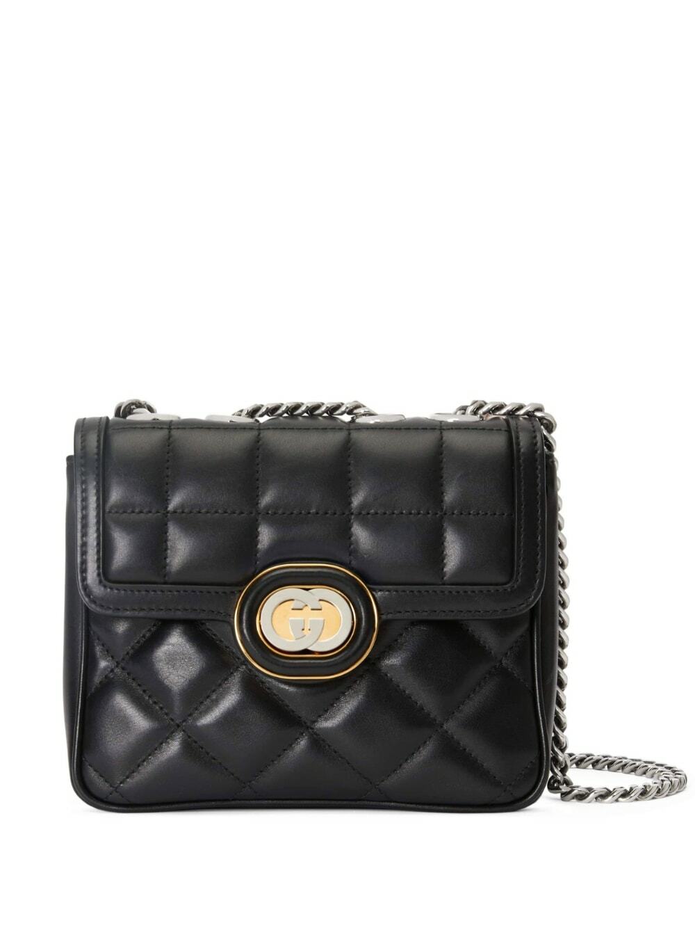 GUCCI DECO SMALL LEATHER SHOULDER BAG ショルダーバッグ GUCCI Deco Shoulder Bag in Black – More Than You Can Imagine