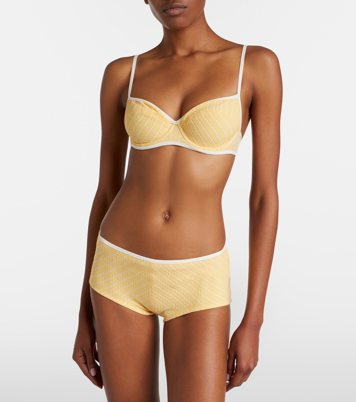 Eres Aftersun striped bikini bottoms