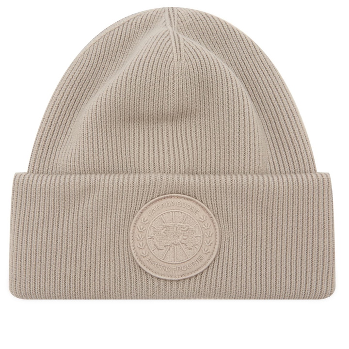 Photo: Canada Goose Men's Arctic Toque Beanie in Limestone 