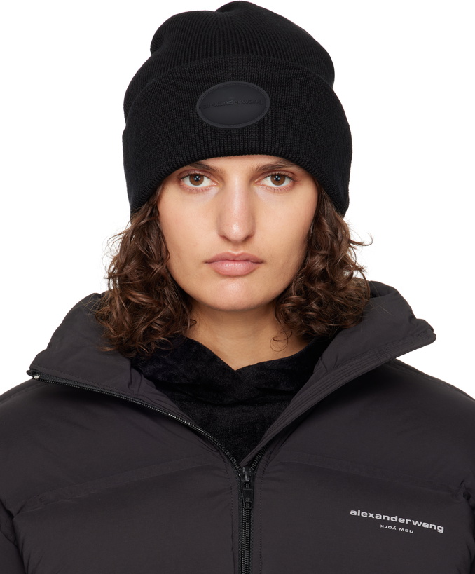 Photo: Alexander Wang Black Dome Logo Beanie