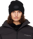 Alexander Wang Black Dome Logo Beanie