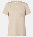 Max Mara Monogram cotton jersey T-shirt