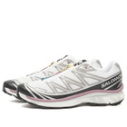 Salomon XT-6 Sneaker in White/Black/Dusky Orchid