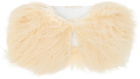 Cawley Off-White Shearling Collar