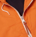 Albam - Cotton-Blend Hooded Jacket - Orange