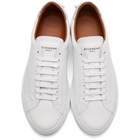 Givenchy White and Silver Urban Street Sneakers