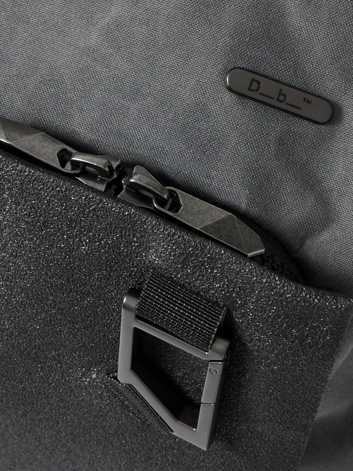 DB Journey - Entour Full-Grain Leather and Canvas Weekend Bag