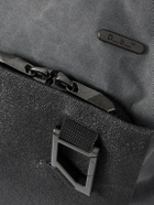 DB Journey - Entour Full-Grain Leather and Canvas Weekend Bag