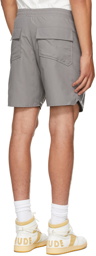 Rhude Grey Logo Short