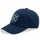 Drôle de Monsieur Men's Braided Slogan Cap in Navy 