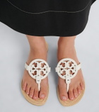 Tory Burch Miller beaded leather thong sandals