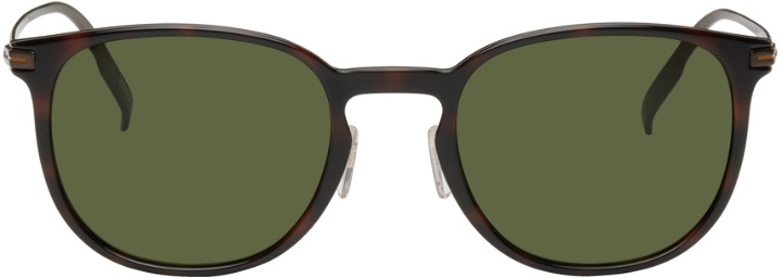 Photo: ZEGNA Tortoiseshell Acetate Sunglasses