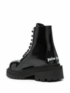 PALM ANGELS - Leather Combat Boots