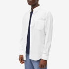 Portuguese Flannel Men's Atlantico Seersucker Shirt in White