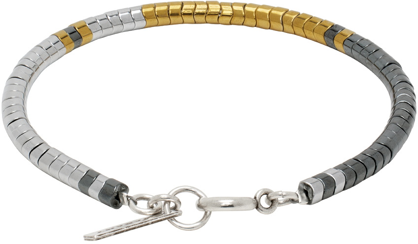 Isabel Marant Gunmetal Lenno Bracelet