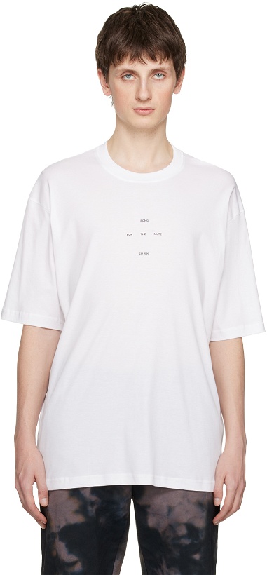 Photo: Song for the Mute White Oversized T-Shirt