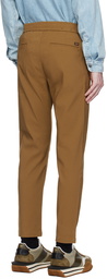 BOSS Beige Tapered Chino Trousers