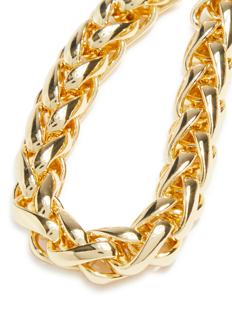 Anni LU Liquid Gold Gold-plated Chain Necklace - One Size