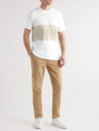 James Perse - Striped Cotton-Jersey T-Shirt - White