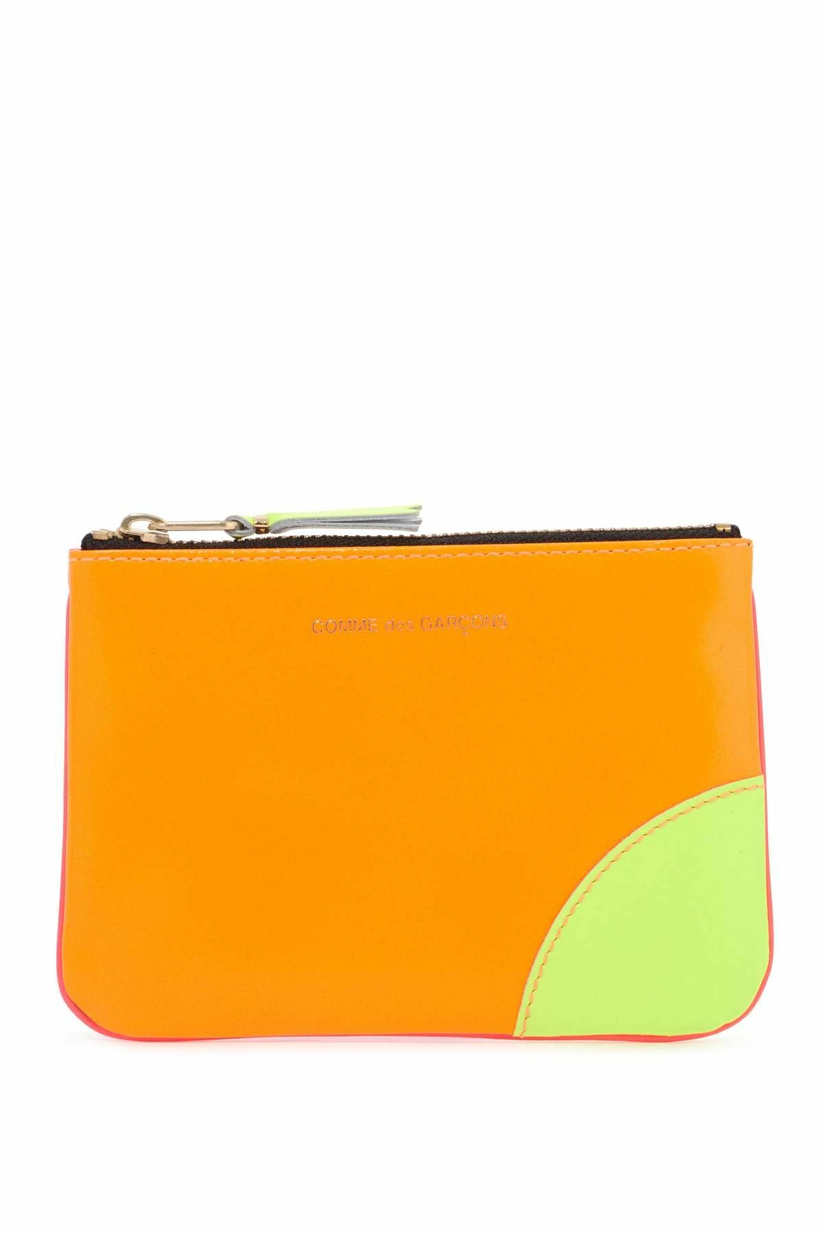COMME DES GARCONS WALLET super fluo pouch Fluo