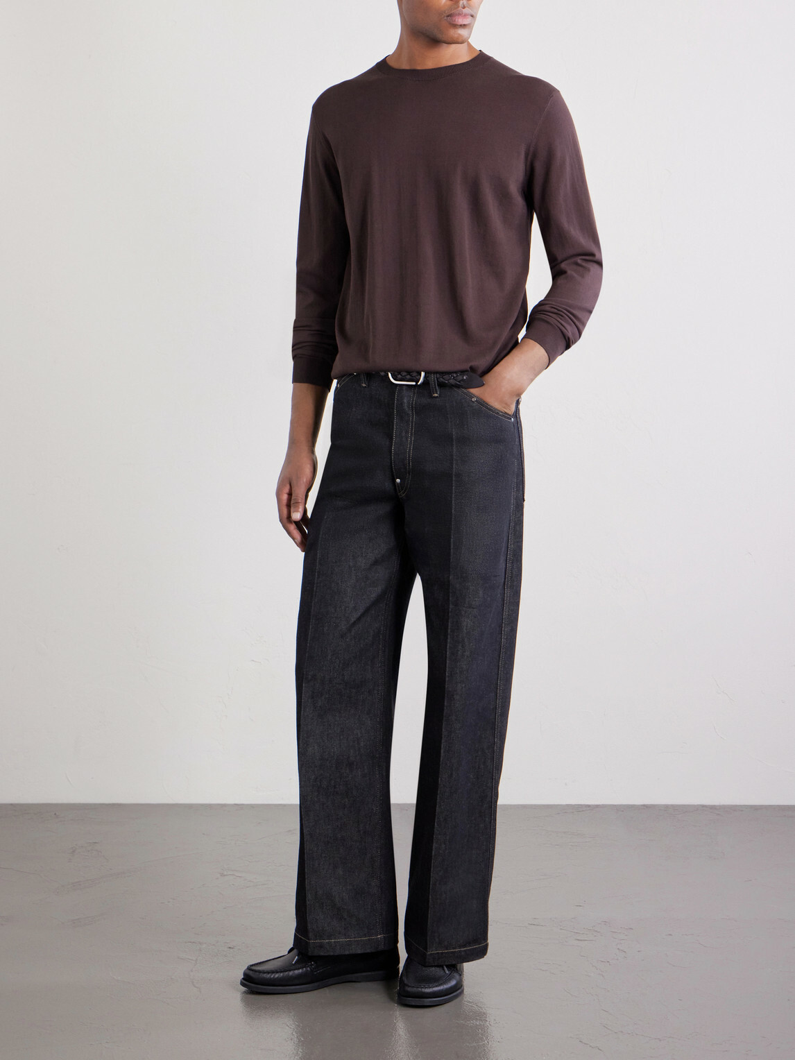 PIACENZA 1733 - Cotton Sweater - Brown