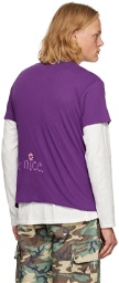 ERL Purple 'Venice' T-Shirt