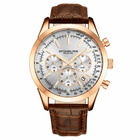 Stuhrling Original Monaco Quartz Silver Dial Mens Watch M13654