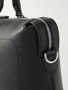 Mulberry - City Logo-Jacquard Canvas and Full-Grain Leather Briefcase