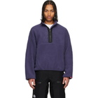 The North Face Purple TNF Red Box 1/2 Zip Fleece Jacket