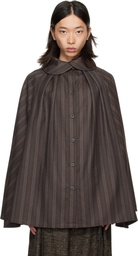 colbo Brown Cape Coat
