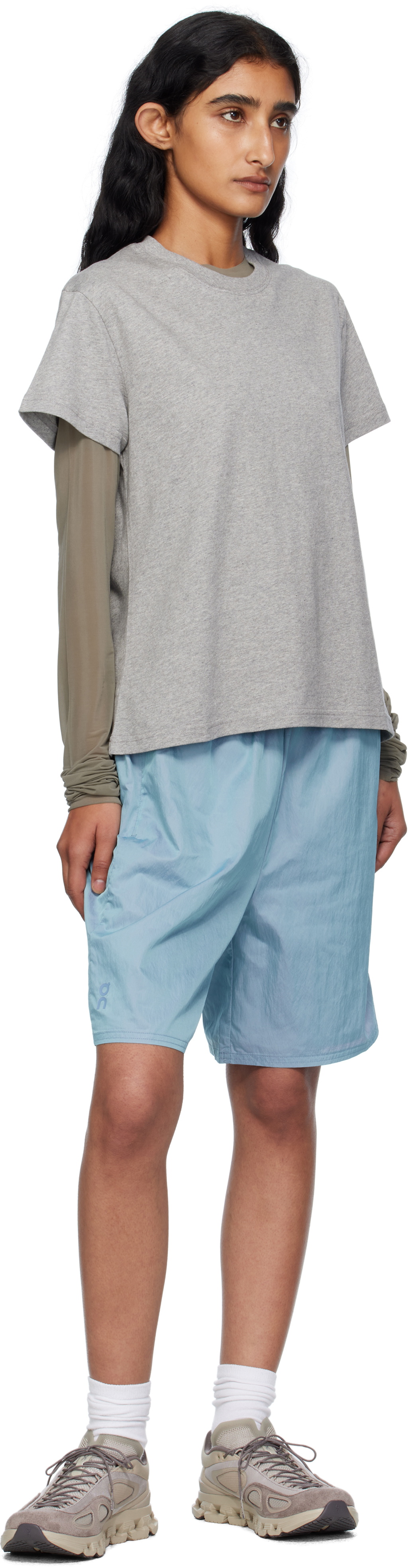 On Blue Zendaya Edition Iridescent Shorts