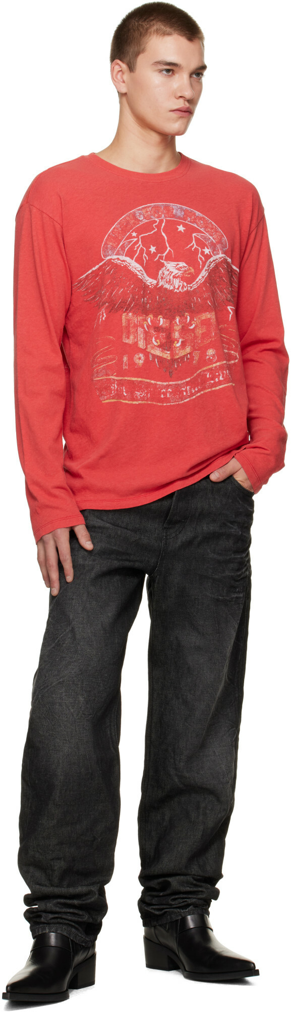 Diesel Black 1991 D-Voeed Jeans