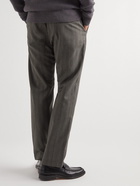 Barena - Tosador Straight-Leg Tech-Wool Trousers - Gray