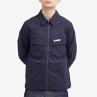 Paul Smith Men's Zip Overshirt Jacket in Blue